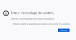erreur encodage firefox