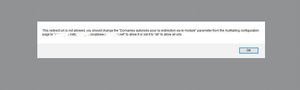 acymailing probleme domaine popup